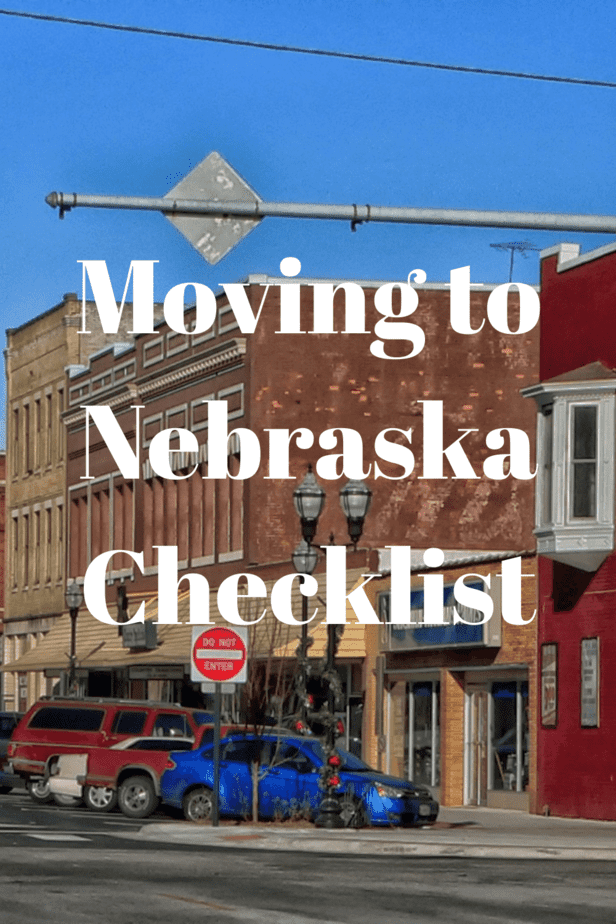 Moving to Nebraska Checklist