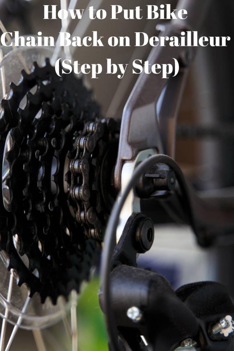 How to Put Bike Chain Back on Derailleur (Step by Step)